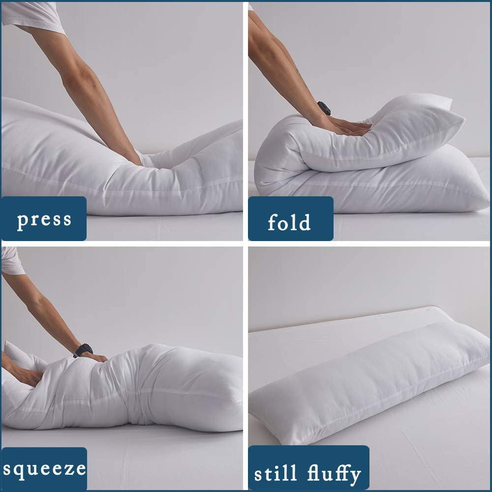 Full Body Pillow Insert by ELNIDO QUEEN (20 x 54 Inch) 8
