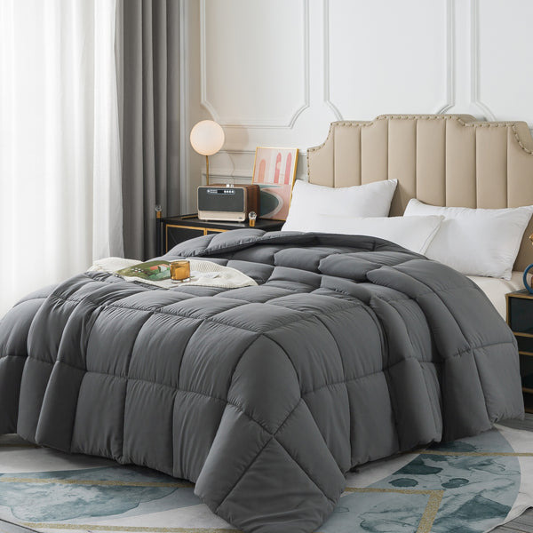 All Season Goose Down Alternative Quilted Comforter by DOWNCOOL