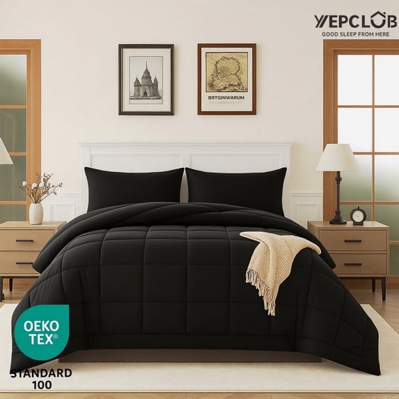 3-Piece Comforter Set by YEPCLUB