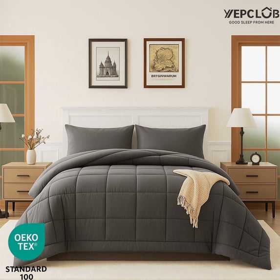 3-Piece Comforter Set by YEPCLUB