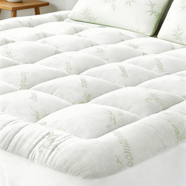 Waterproof Bamboo Mattress Topper by Yalamila