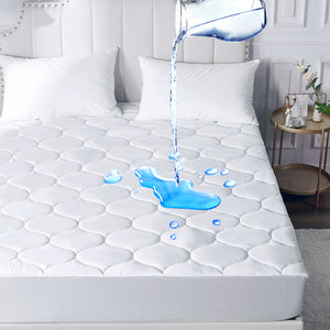 Waterproof Mattress Pad by WhatsBedding