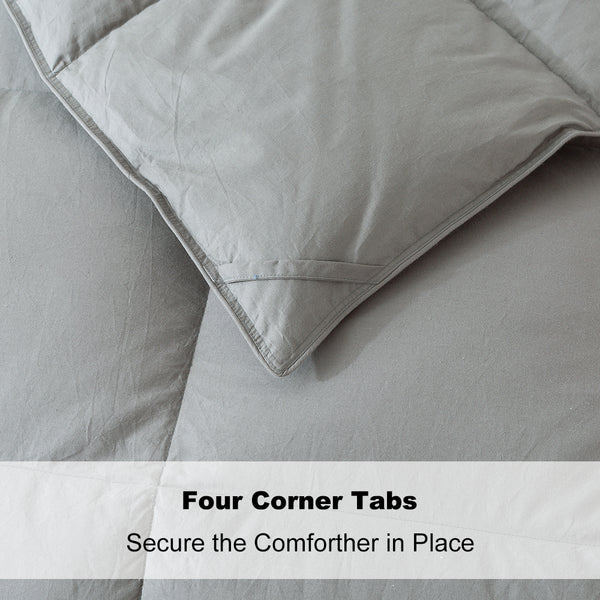 100% Cotton All Season Down Comforter by WhatsBedding