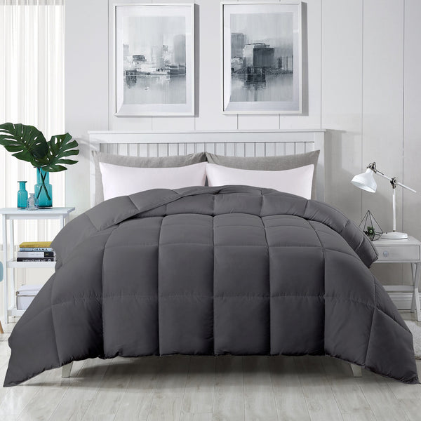 All Season Soft Quilted Down Alternative Comforter by EDUJIN