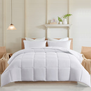 White Ultra-Soft All Season Comforter Set by Cosybay