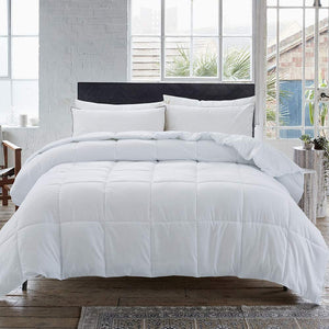 White All Season Down Alternative Comforter by Cosybay