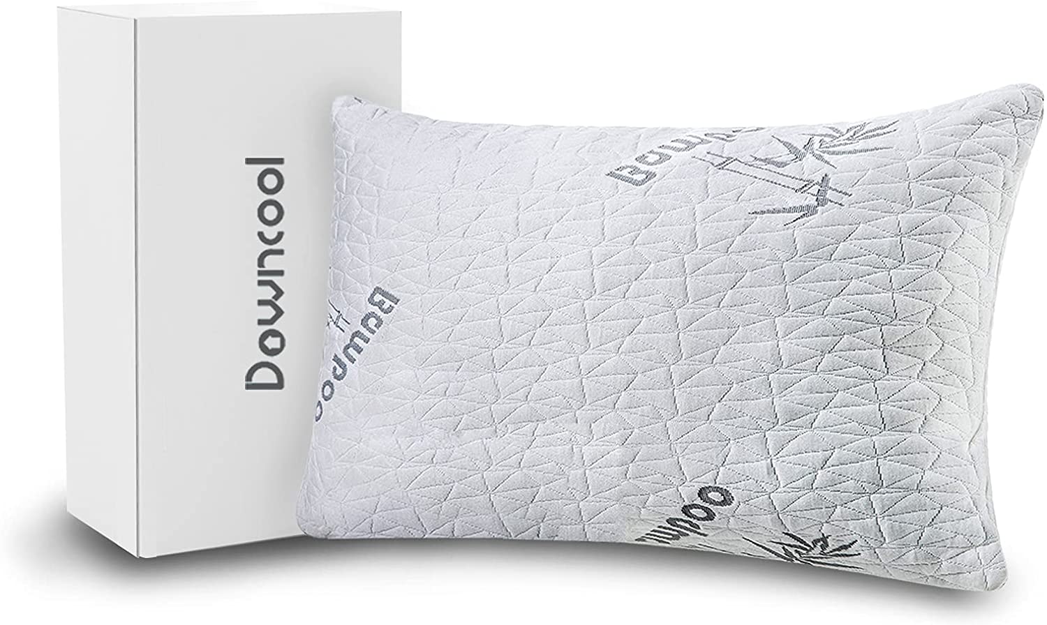 1 Pack Memory Foam Pillow for Sleeping by DOWNCOOL