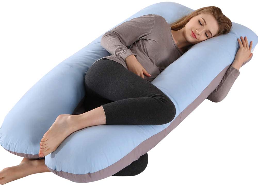 U Shaped Pregnancy Pillows for Sleeping by ELNIDO QUEEN