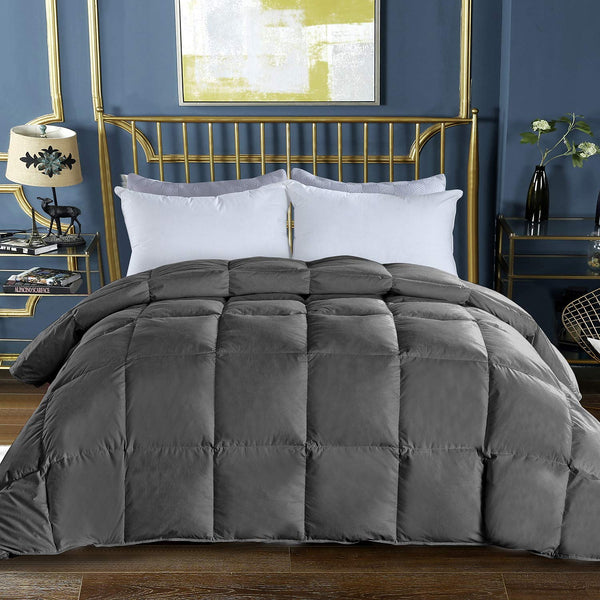 100% Cotton Heavyweight Down Comforter by WhatsBedding