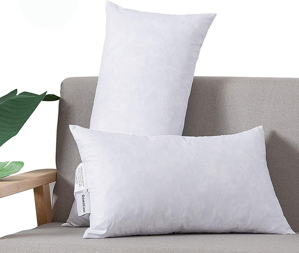 100% Cotton Stuffer Throw Pillow Insert by DOWNCOOL