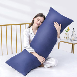 Luxury Full Body Pillow Insert with Fiber Cover by DOWNCOOL