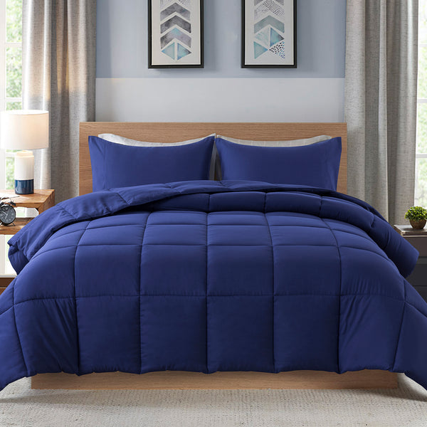 Blue Ultra-Soft All Season Comforter Set by Cosybay
