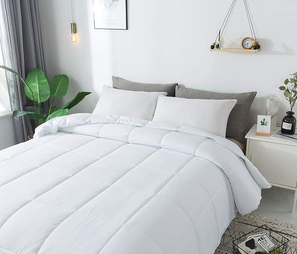 White All Season Down Alternative Comforter by Cosybay