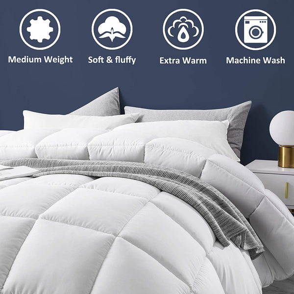 Heavyweight Down Comforter by Ubauba