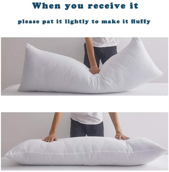 Full Body Pillow Insert by ELNIDO QUEEN (20 x 54 Inch)