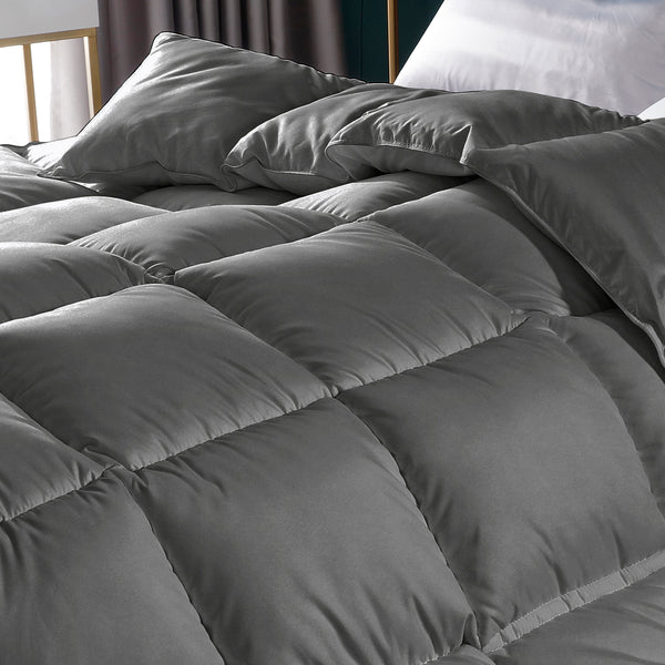 All Season Down Comforter Goose Duck Down and Feather Filling by EDUJIN