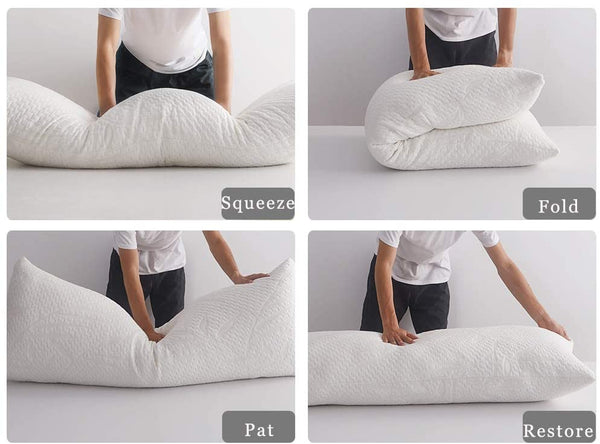 Full Body Pillows for Adults with Pillowcase by Ubauba