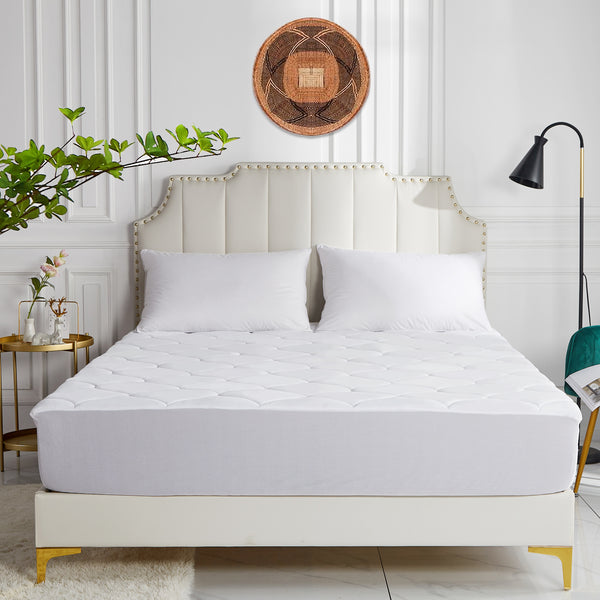 Waterproof Mattress Pad by WhatsBedding