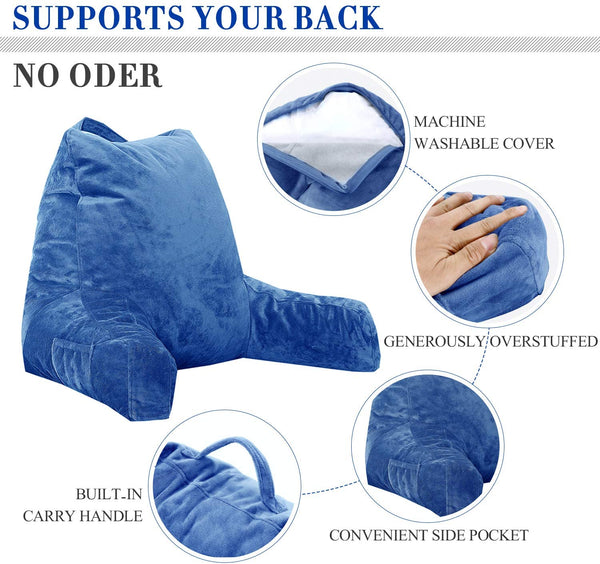 Reading Pillow with Arms for Sitting in Bed by FASO