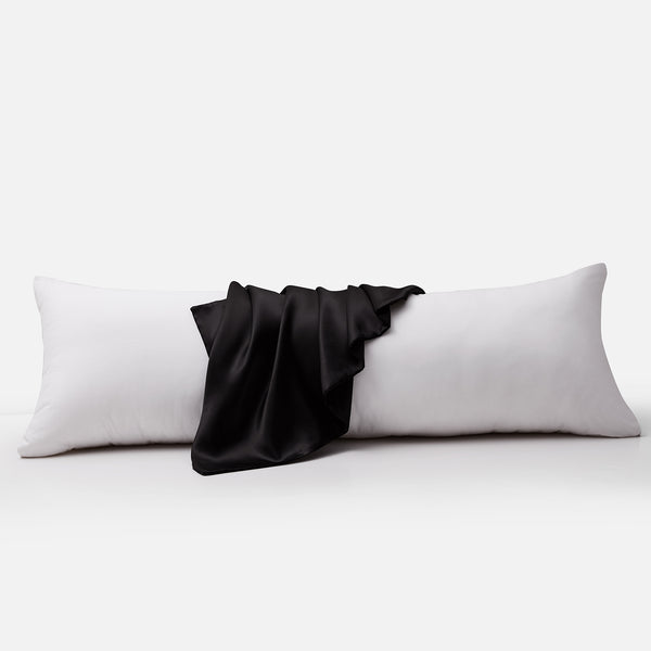 Full Cooling Body Pillow with Satin Silk Pillowcase by FASO