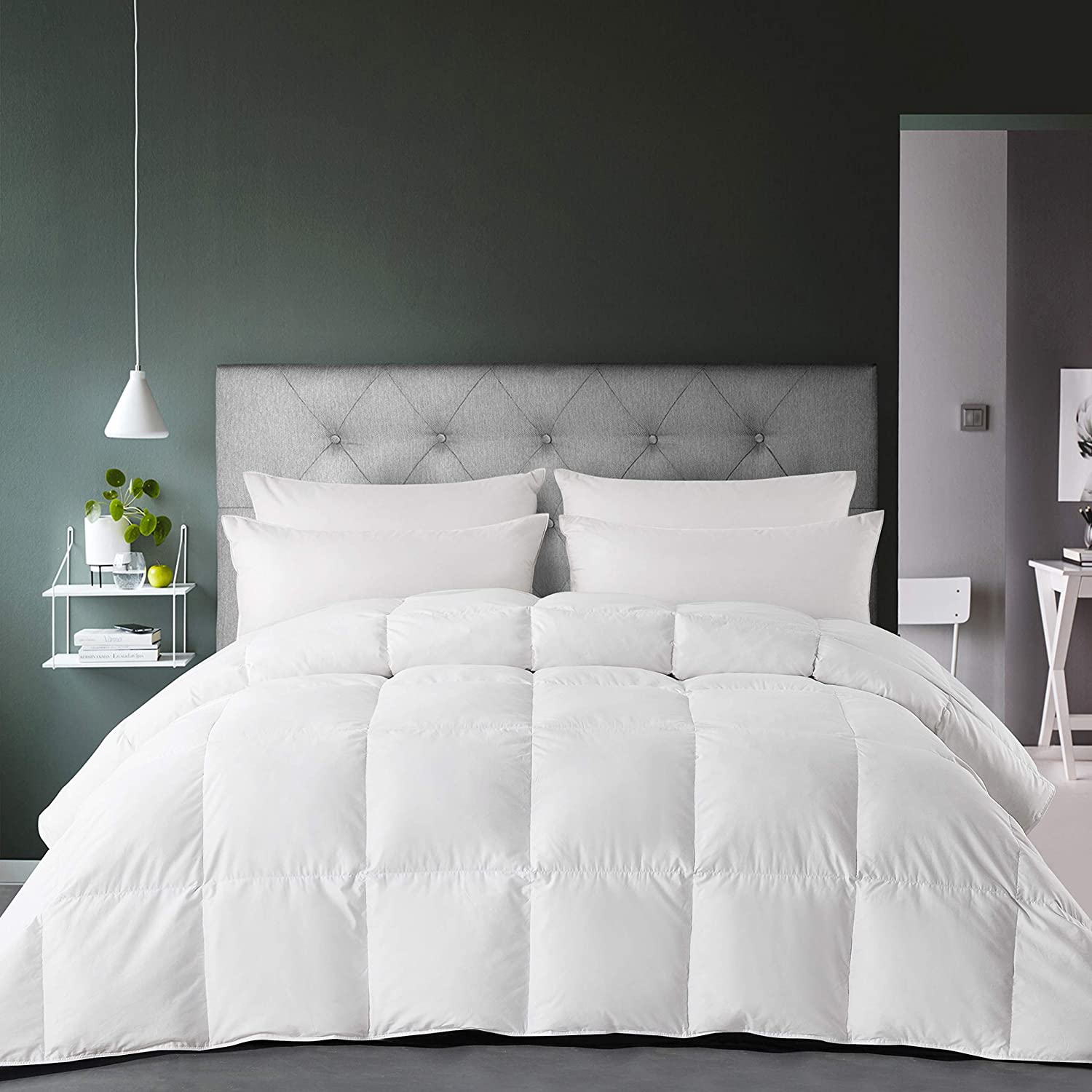 All Season Down Alternative Comforter by ELNIDO QUEEN