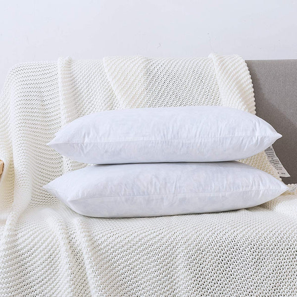 100% Cotton Stuffer Throw Pillow Insert by DOWNCOOL