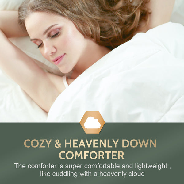 Lightweight Goose Duck Down Comforter by WEN DI SI DRESS