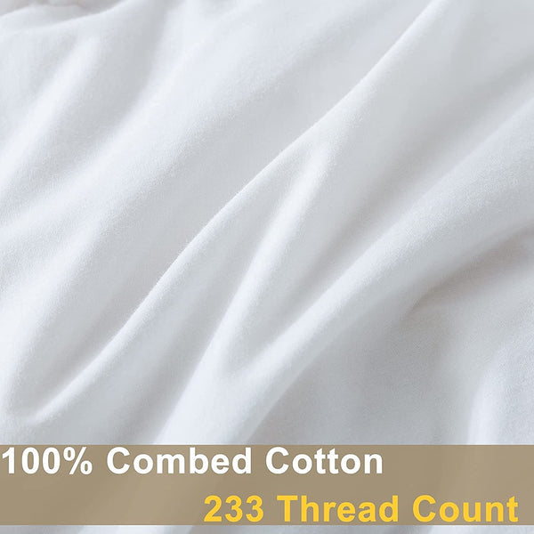 All Season Down Comforter with 100% Cotton Cover by ELNIDO QUEEN