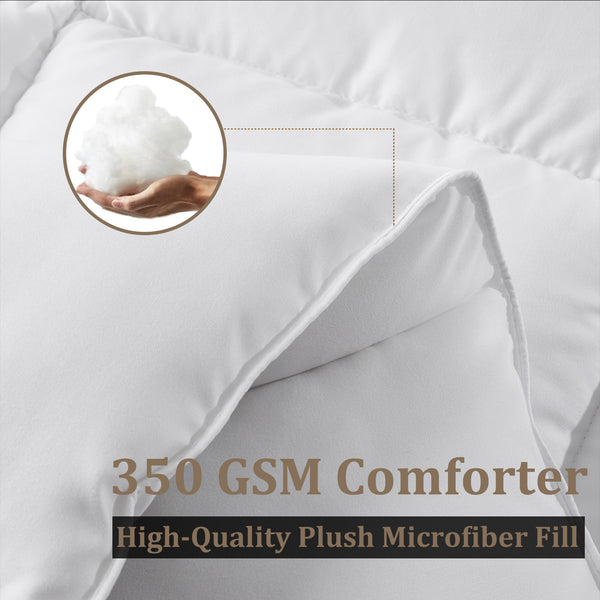 All Season Soft Quilted Down Alternative Comforter by EDUJIN