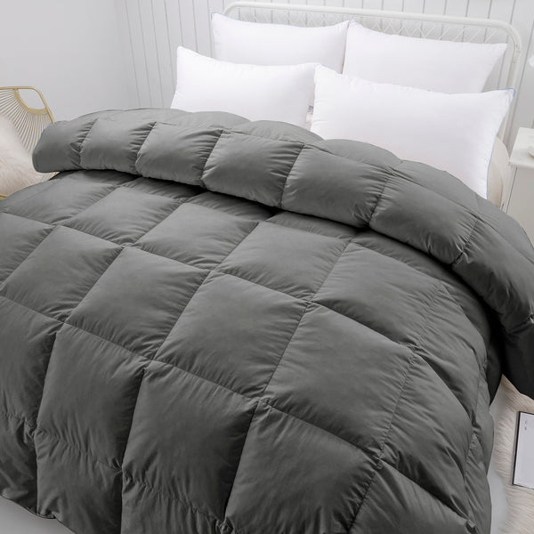 All Season Down Comforter Goose Duck Down and Feather Filling by EDUJIN