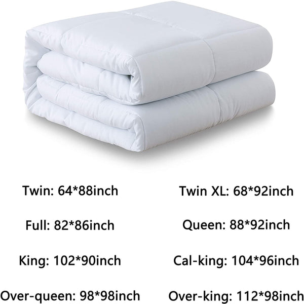 White All Season Down Alternative Comforter by Cosybay