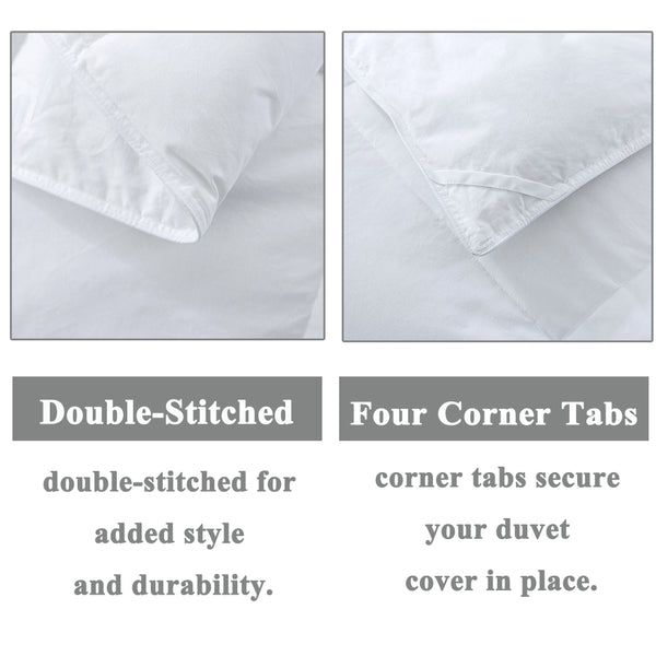 Down Comforter with 100% Cotton Cover by Yalamila