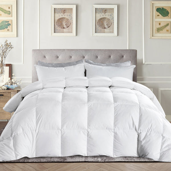 Lightweight Down Comforter Goose Duck Down and Feather Filling by EDUJIN